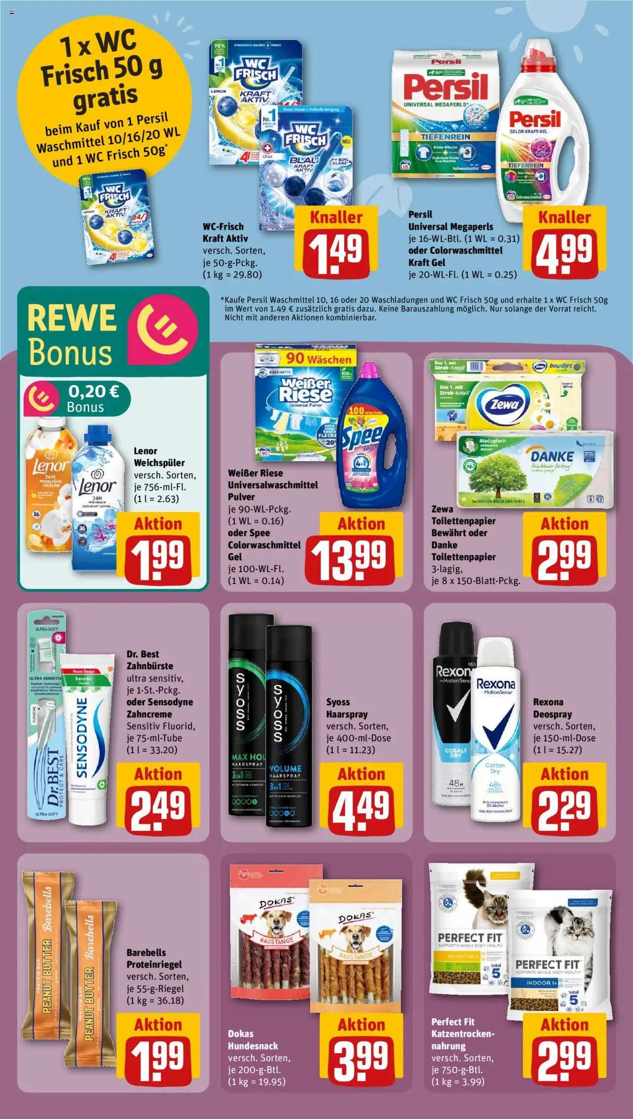 Rewe ihr Kaufpark Prospekt 	 – gültig ab 08.09.2025 | Seite: 22 | Produkte: Butter, Waschmittel, Wc frisch, Toilettenpapier