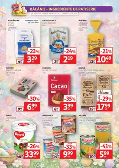 Ofertele Auchan valabile de la 25.03.2026 | Pagină: 20 | Produse: Pudră, Ciocolată, Ananas, Sirop