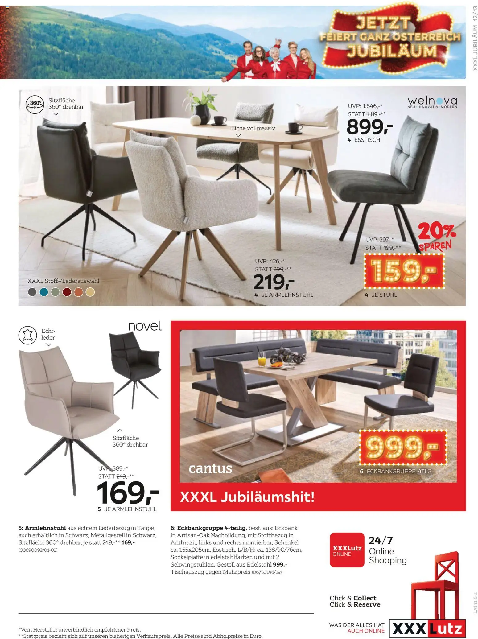 XXXLutz Jubiläums - Joker gültig ab 04.11.2025 | Seite: 13 | Produkte: Stuhl