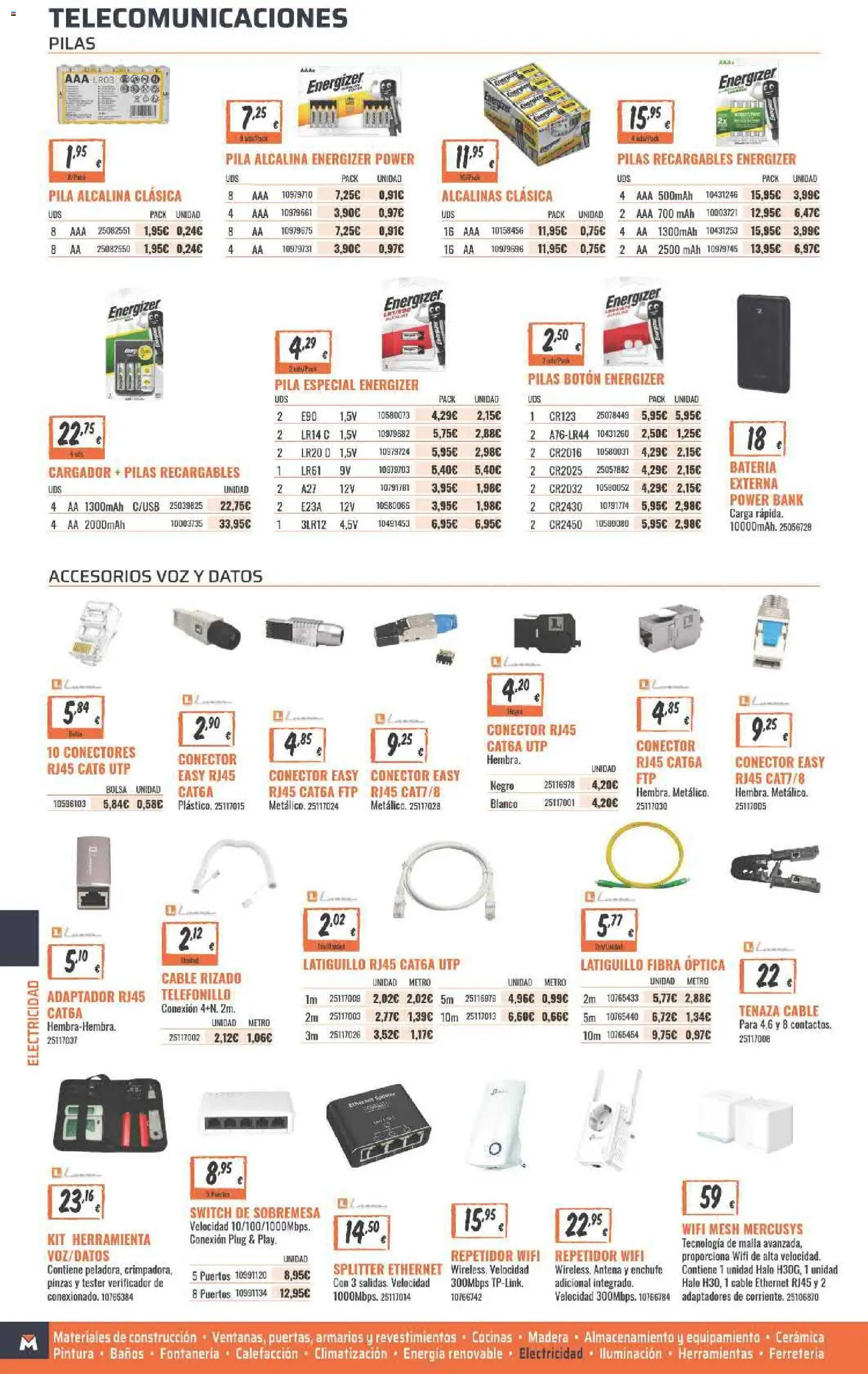 Obramat folleto │ válido desde el 23.03.2026 | Página: 362 | Productos: Cable, Conector, Bolsa, Enchufe