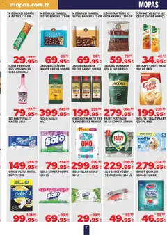 13.02.2026 tarihinden itibaren geçerli olan Mopaş kataloğu önizlemesi | Sayfa: 7 | Ürünler: Kahve, Vişne, Limon, Şeftali