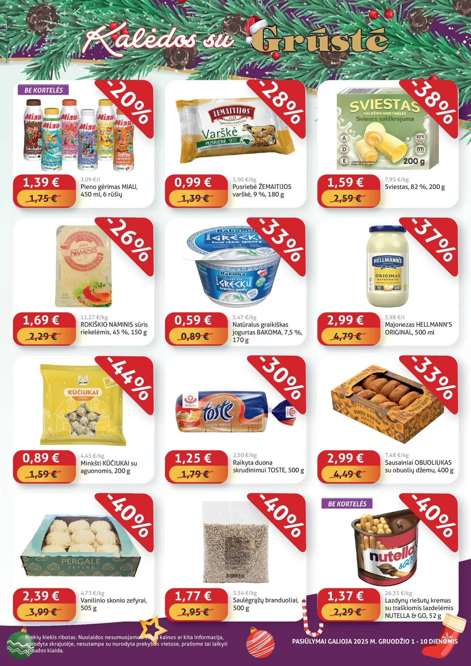 GRUSTE akcijos nuo 01.12.2025 | Puslapis: 3
