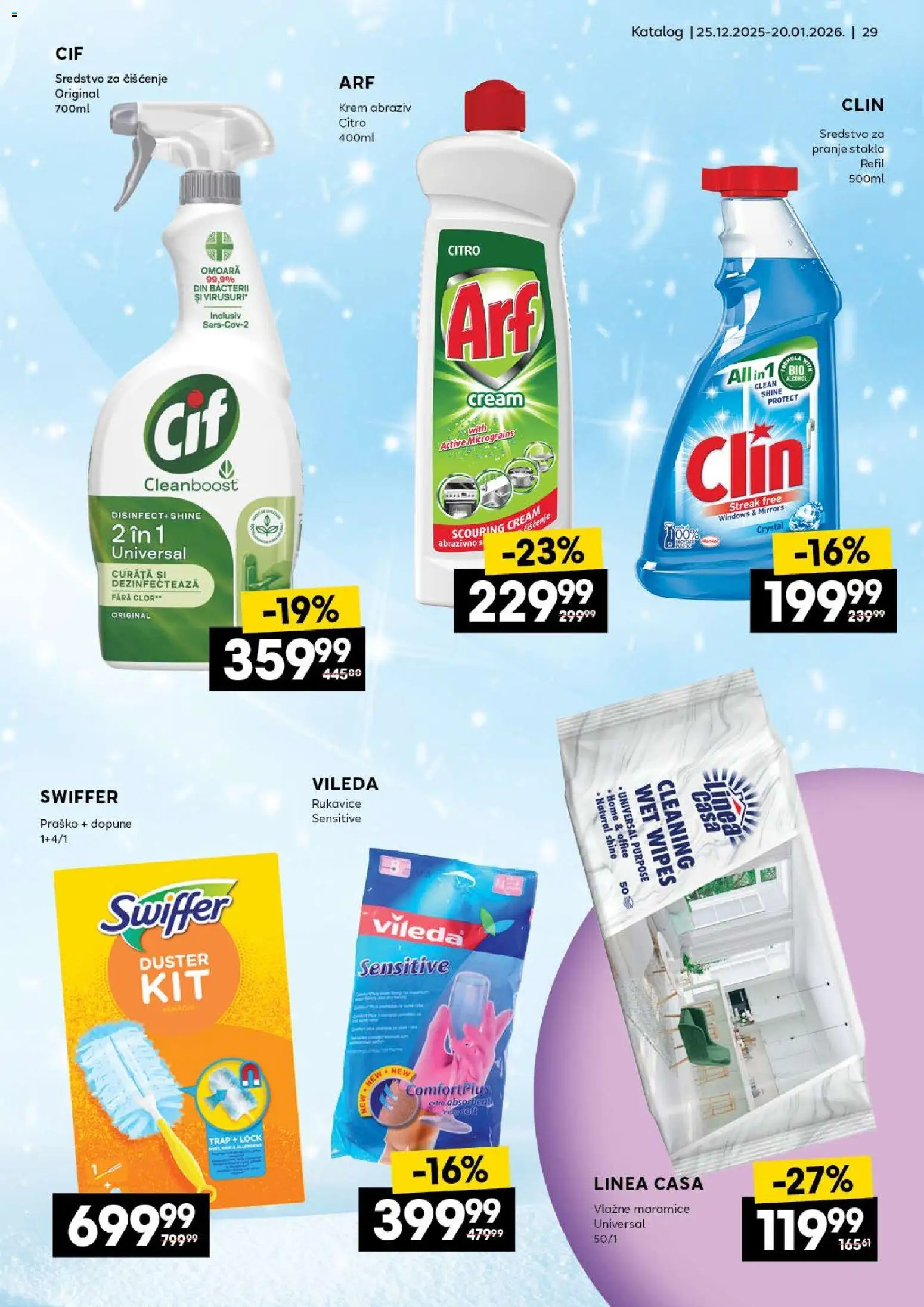 Roda katalog - važi od 25.12.2025 | Strana: 29 | Proizvode: Rukavice, Vileda, Vlažne maramice