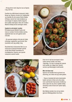 Forhåndsvisning av Coop Extra Middagsdisken SPANIA gyldig fra 13.04.2026 | Side: 9