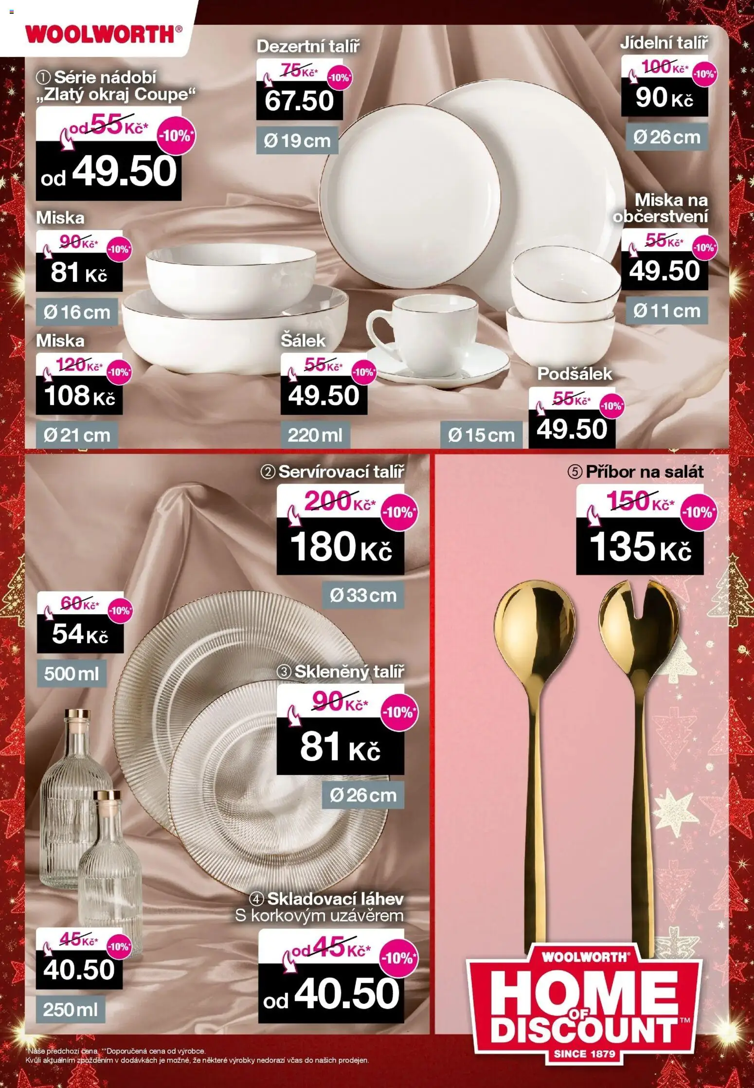 Woolworth leták od 28.11.2025 | Strana: 2 | Produkty: Šálek, Miska, Talíř, Láhev