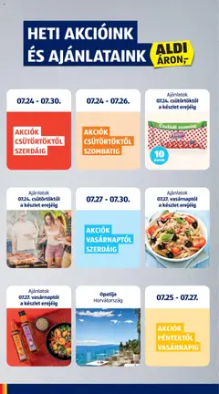 Aldi akciós ujság - amely érvényes a következő dátumtól: 24.07.2025 | Oldal: 2