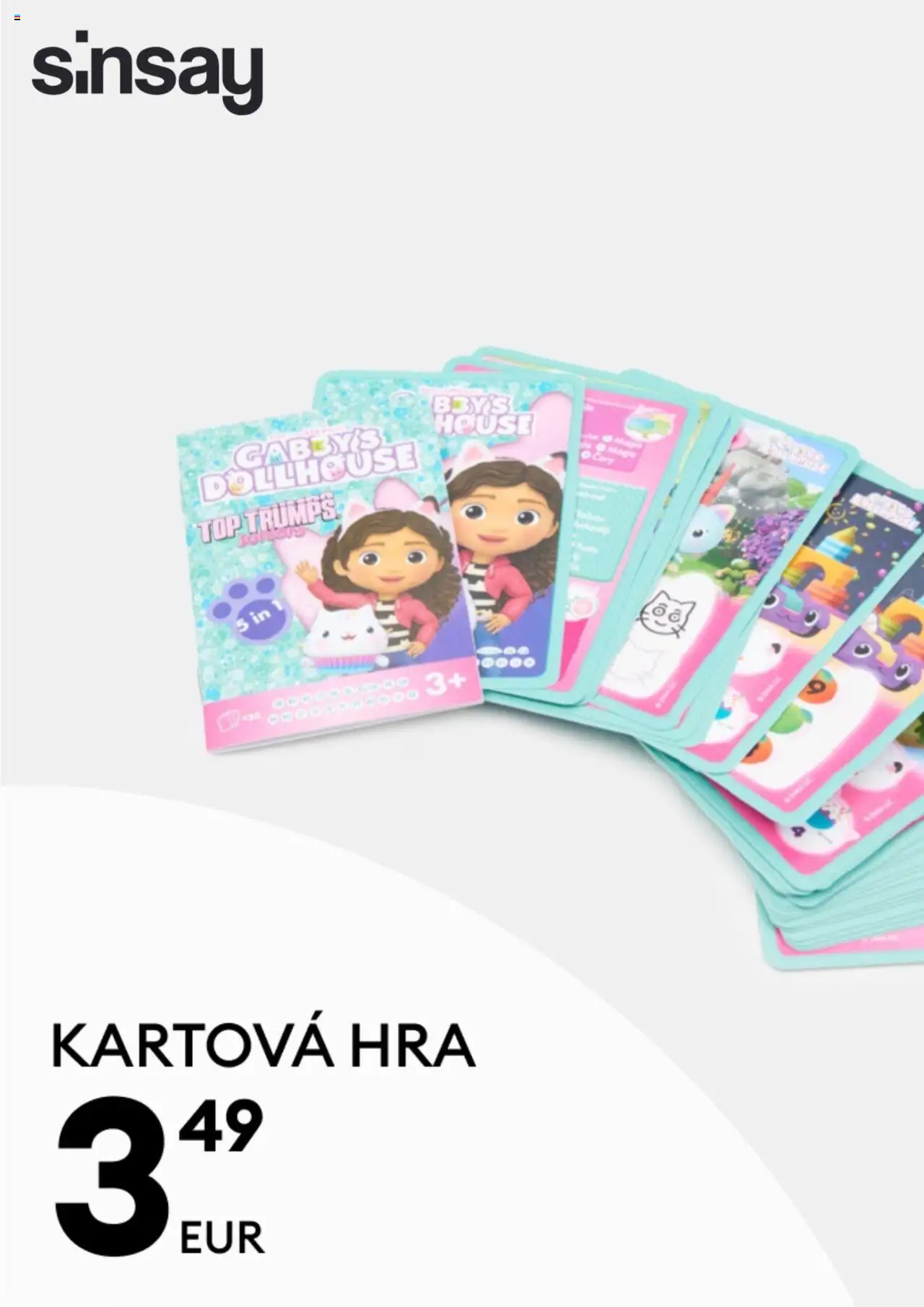 Nové Sinsay akcie – leták je platný od 26.09.2025 | Strana: 5 | Produkty: Hra