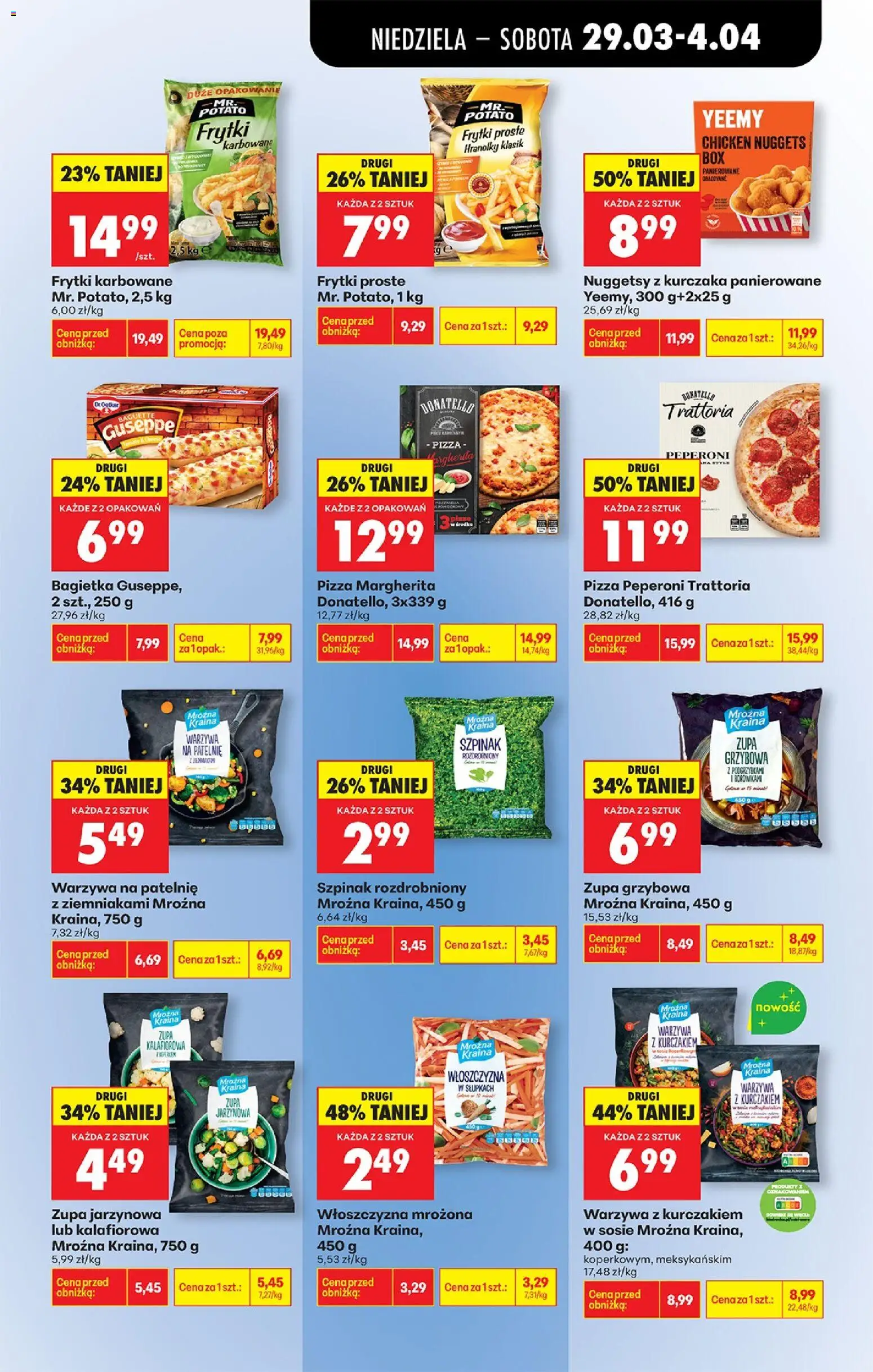 Biedronka Polsko leták od 29.03.2026 | Strana: 51 | Produkty: Pizza, Hranolky