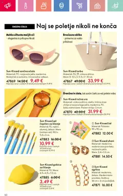 Oriflame katalog 10 │ velja od 13.07.2025 | Stran: 50 | Izdelki: Ura, Sončna očala, Uhani, Ocala