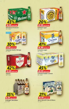 Calanda Radler Mango, 6 x 33 cl ab 23.04.2026 gültig | Seite: 17 | Produkte: Weißbier, Mango