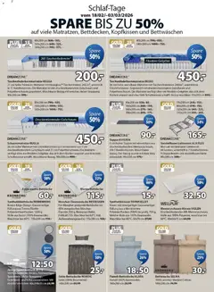 JYSK Angebote ab 17.02.2026 gültig | Seite: 2 | Produkte: Hülle, Matratze, Kissen, Lattenrost