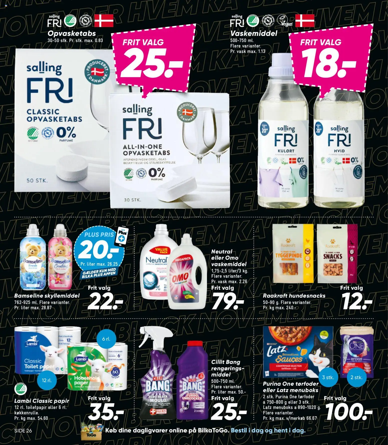 Bilka tilbudsavis – gyldig fra 07.11.2025 | Side: 38 | Produkter: Parfume, Skyllemiddel, Toilet