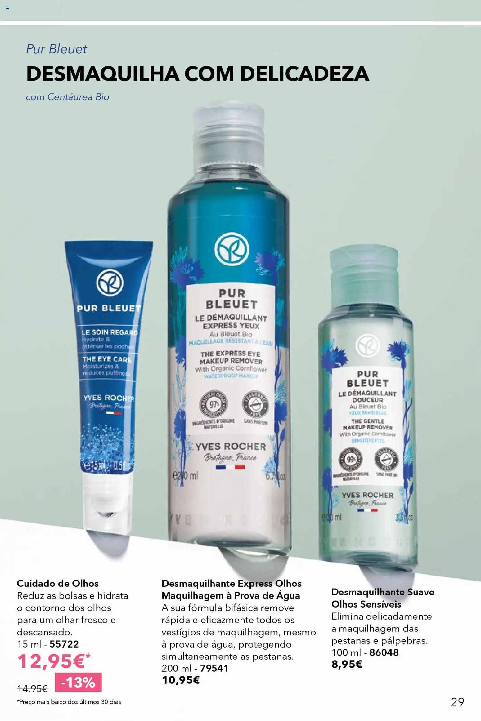 Yves Rocher catálogo 6 │ válido de 17.04.2026 | Página: 29 | Produtos: Agua, Maquilhagem