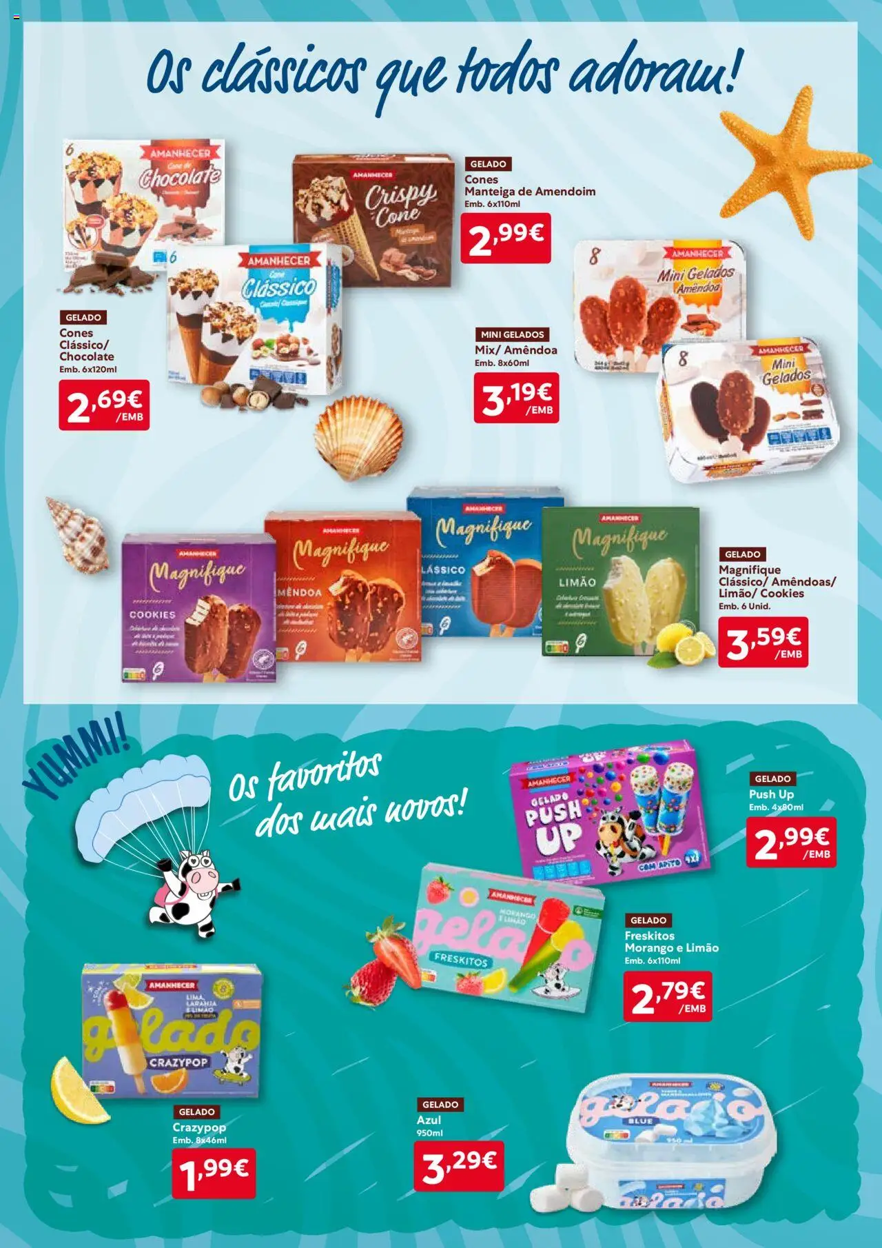 Amanhecer folheto │ válido de 26.06.2025 | Página: 6 | Produtos: Manteiga de amendoim, Apito, Gelado, Manteiga
