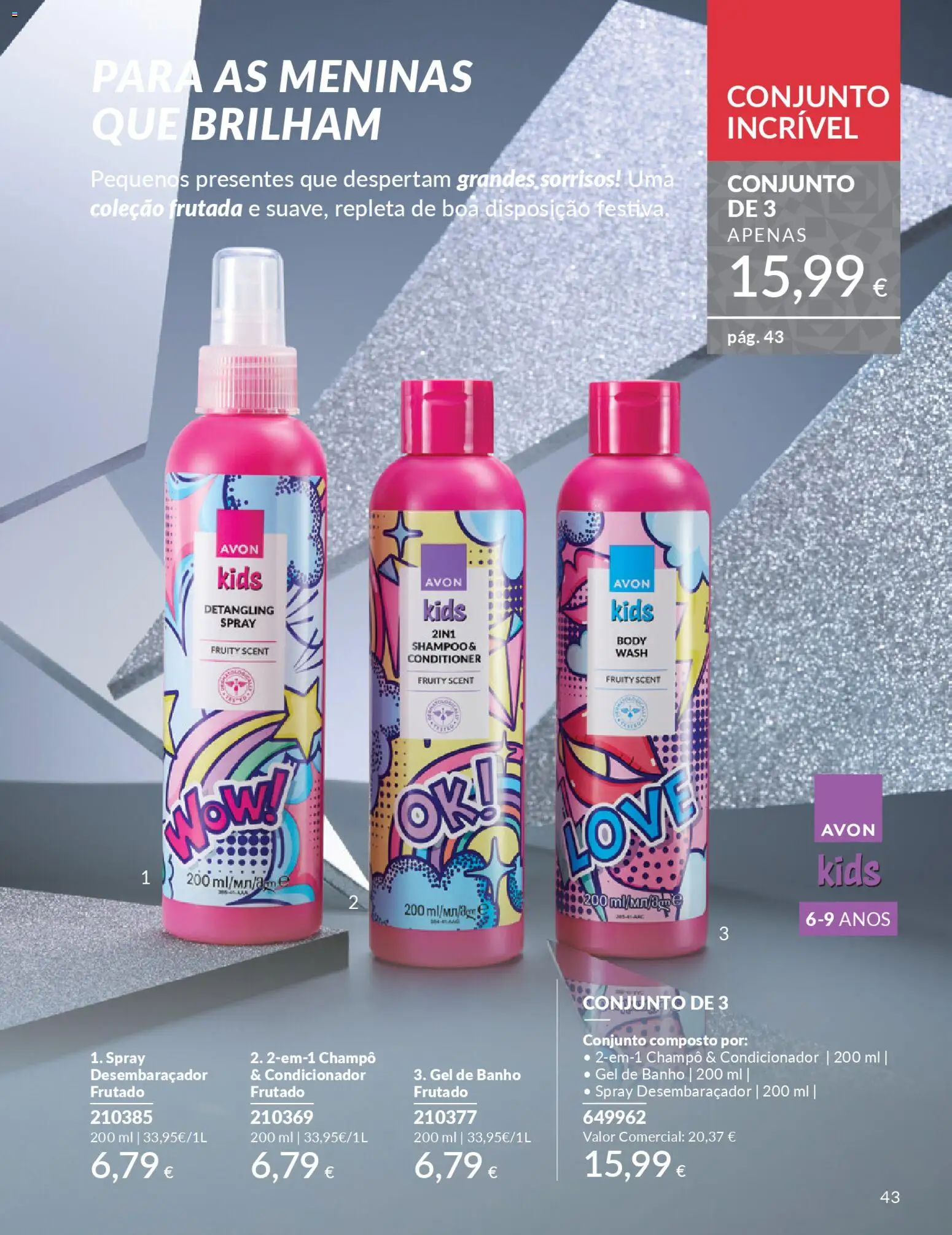 Catálogo Avon Campanha 11 Black Friday │ válido de 01.11.2025 | Página: 43 | Produtos: Shampoo, Condicionador, Gel de banho, Banho