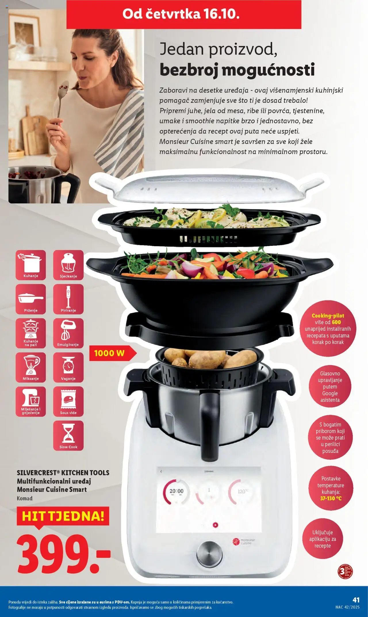 Lidl katalog | vrijedi od 13.10.2025 | Stranica: 41 | Proizvodi: Smoothie