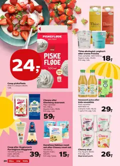 Super Brugsen Tilbudsavis gyldig fra 18.07.2025 | Side: 21 | Produkter: Ost, Creme, Creme fraiche, Smoothie