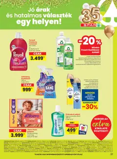 Spar Extra ajánlat - amely érvényes a következő dátumtól: 19.03.2026 | Oldal: 8