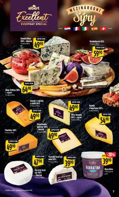 Albert leták - Hypermarket od 10.09.2025 | Strana: 12 | Produkty: Gouda, Sýry, Kozí sýr, Cheddar