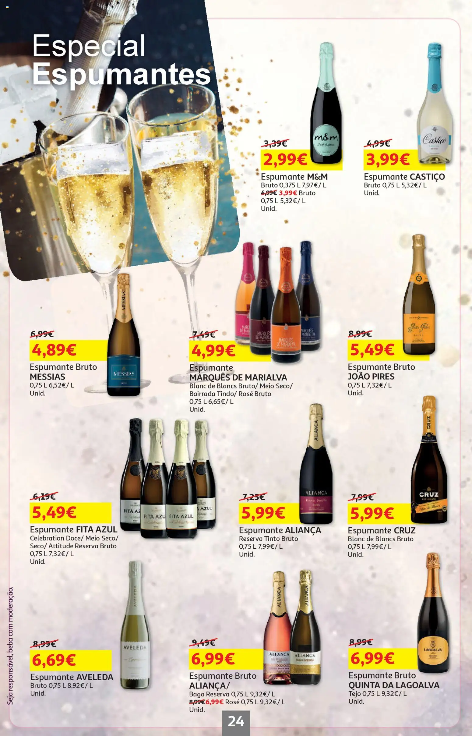 Auchan - Preços Redondos │ válido de 06.04.2026 | Página: 24 | Produtos: Espumante, Aliança