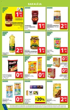 AIBE leidinys│galioja nuo 07.08.2025 | Puslapis: 8 | Prekių: Aliejus, Majonezas, Greitai paruošiami makaronai, Makaronai