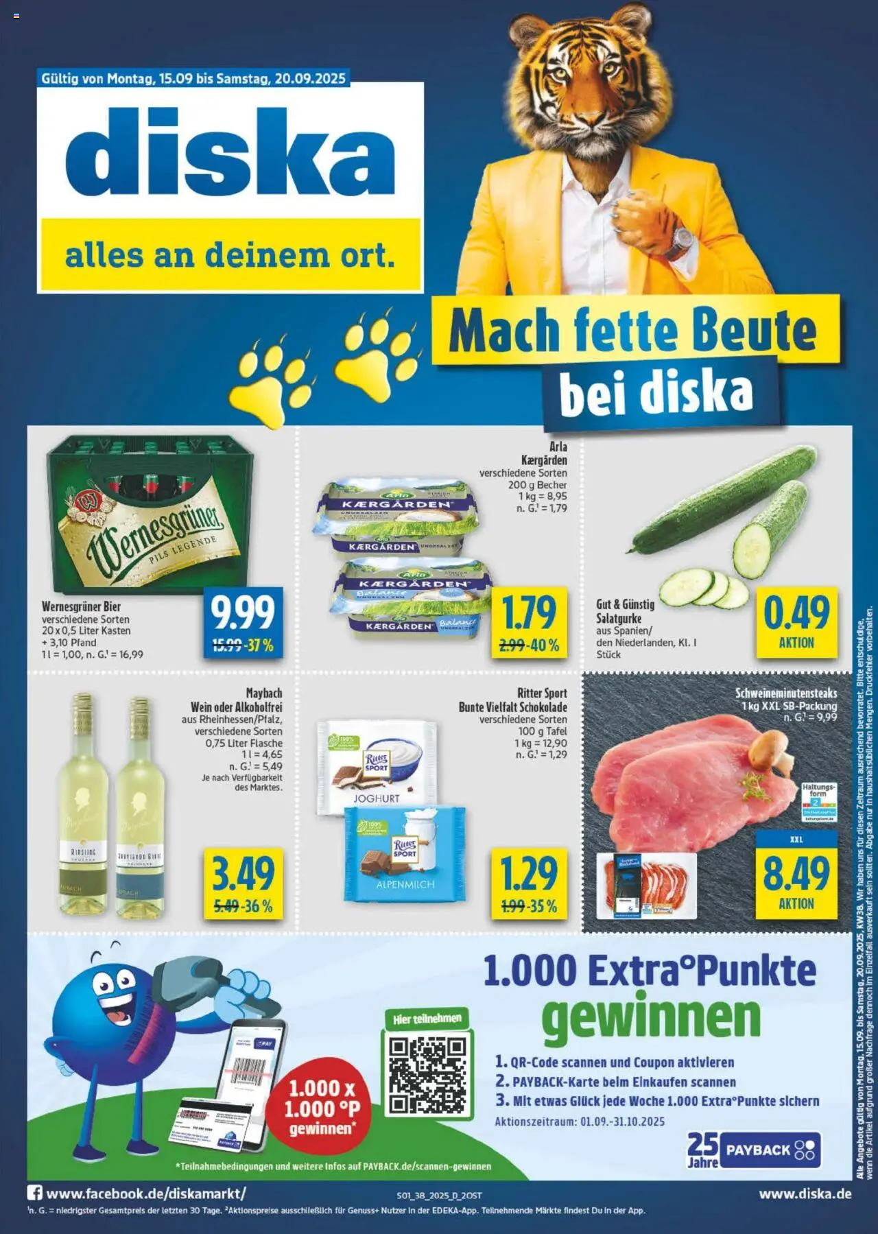 Diska Prospekt 	 – gültig ab 15.09.2025 | Seite: 1