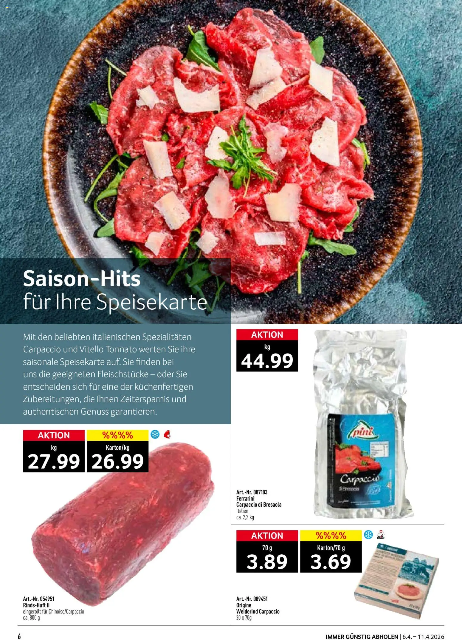 Prodega aktionen – gültig ab 06.04.2026 | Seite: 6