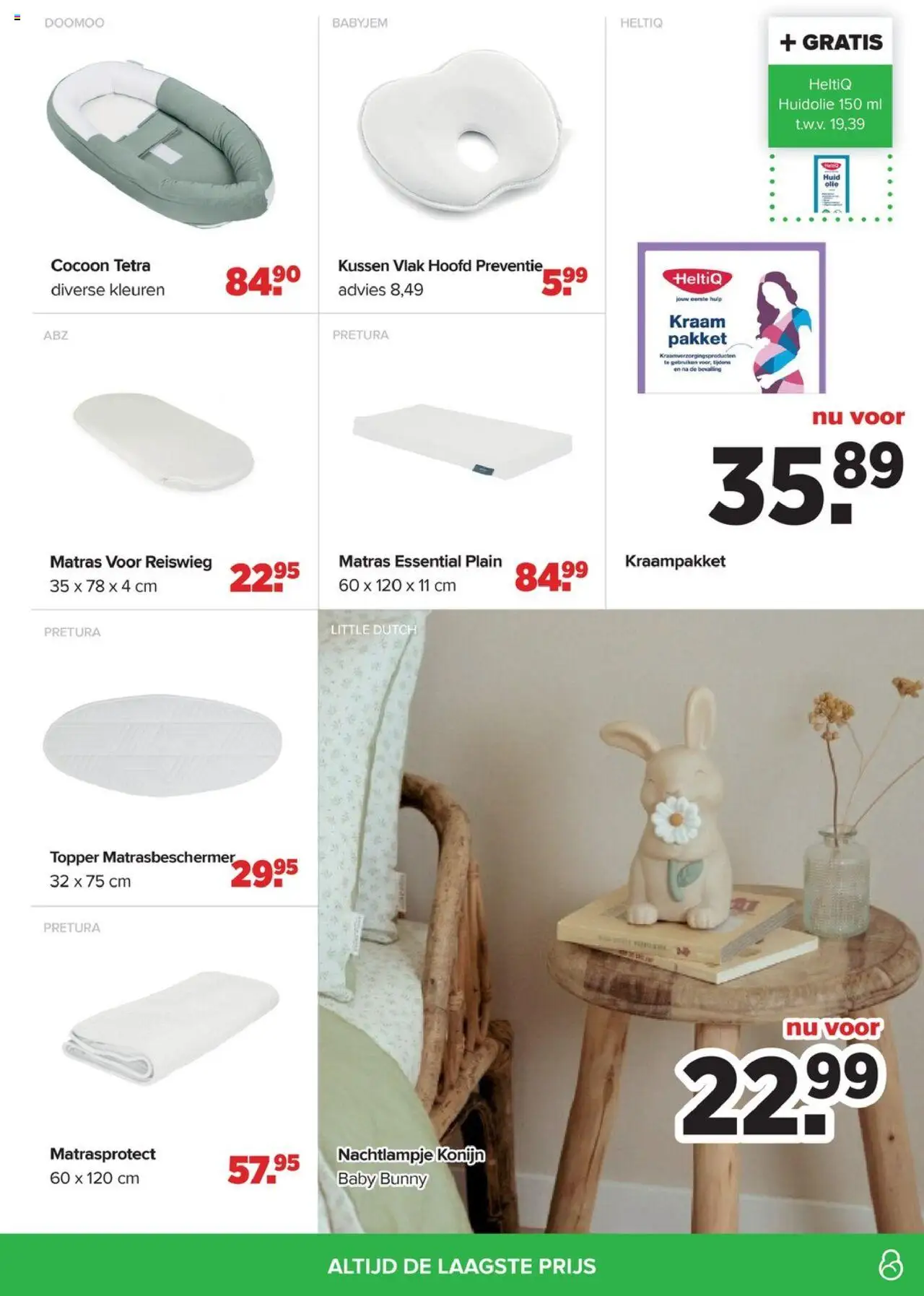  | Pagina: 11 | Producten: Olie, Matras, Kussen