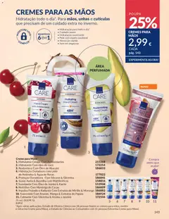 Pré-visualização Catálogo Avon Campanha 3 válido de 01.03.2026 | Página: 161 | Produtos: Creme para mãos, Leite, Manteiga, Creme