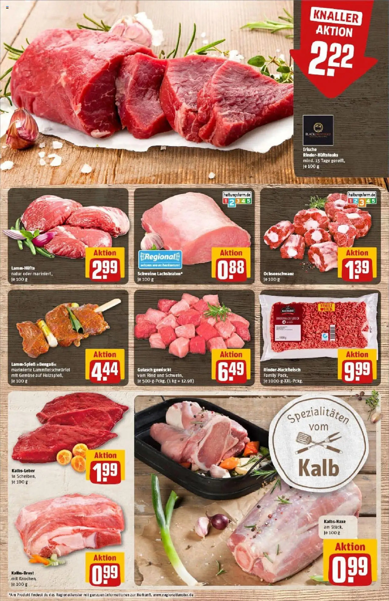 Rewe prospekt Bad Zwischenahn	 - gültig ab dem 20.07.2025 | Seite: 9 | Produkte: Gemüse, Gulasch, Steak