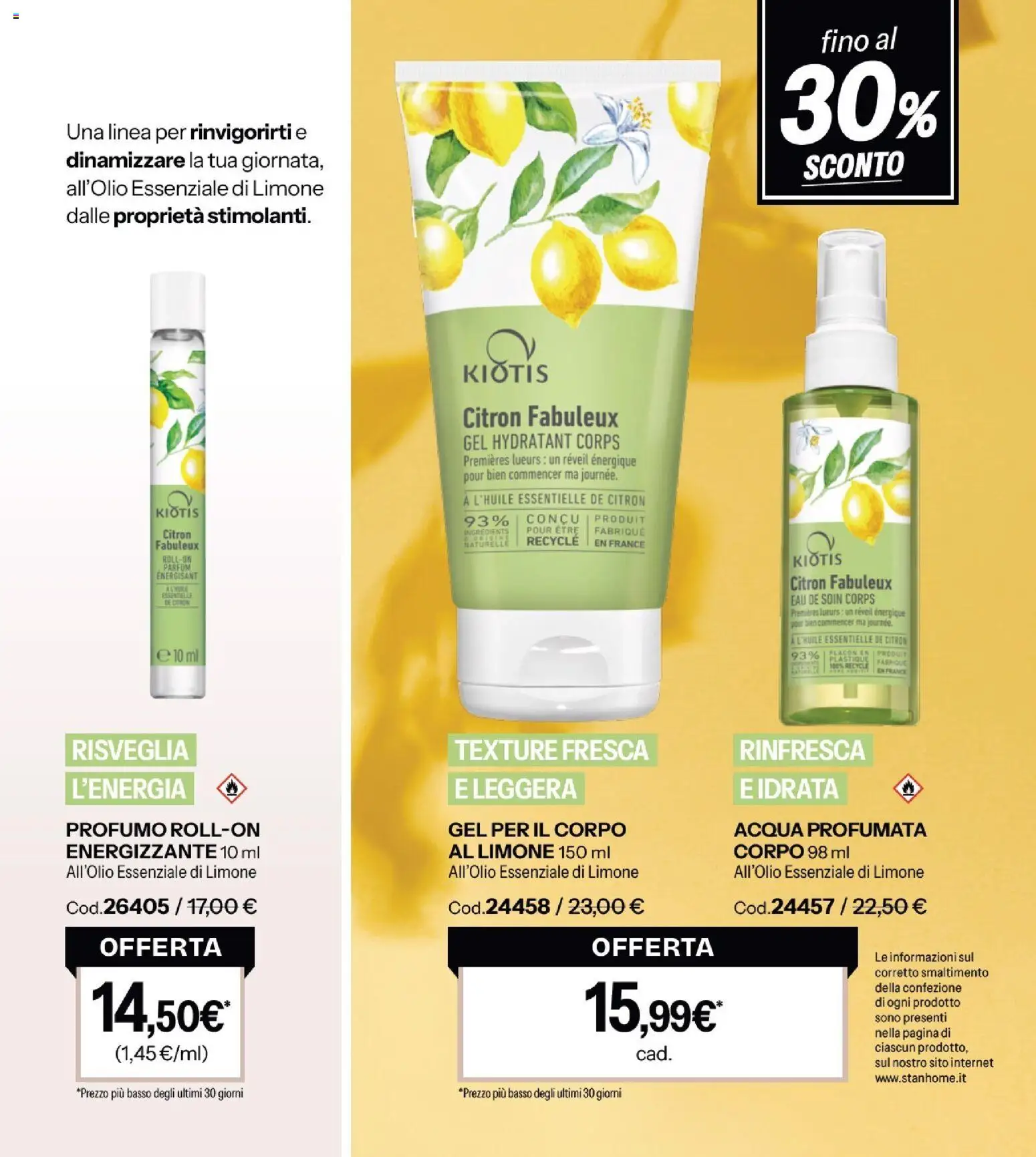 Volantino Stanhome del 08.01.2026 | Pagina: 87 | Prodotti: Acqua, Limone, Profumo