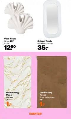 Kwantum - Folder - Voorbeeld van een folder van Kwantum, geldig van 02.12.2025 | Pagina: 20 | Producten: Spiegel, Vaas