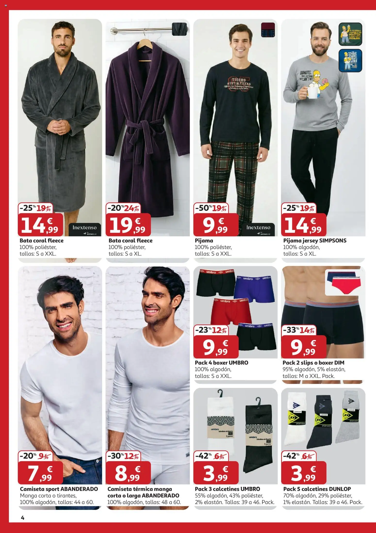 Alcampo - HP Catalan  │ válido desde el 26.12.2025 | Página: 4 | Productos: Pijama