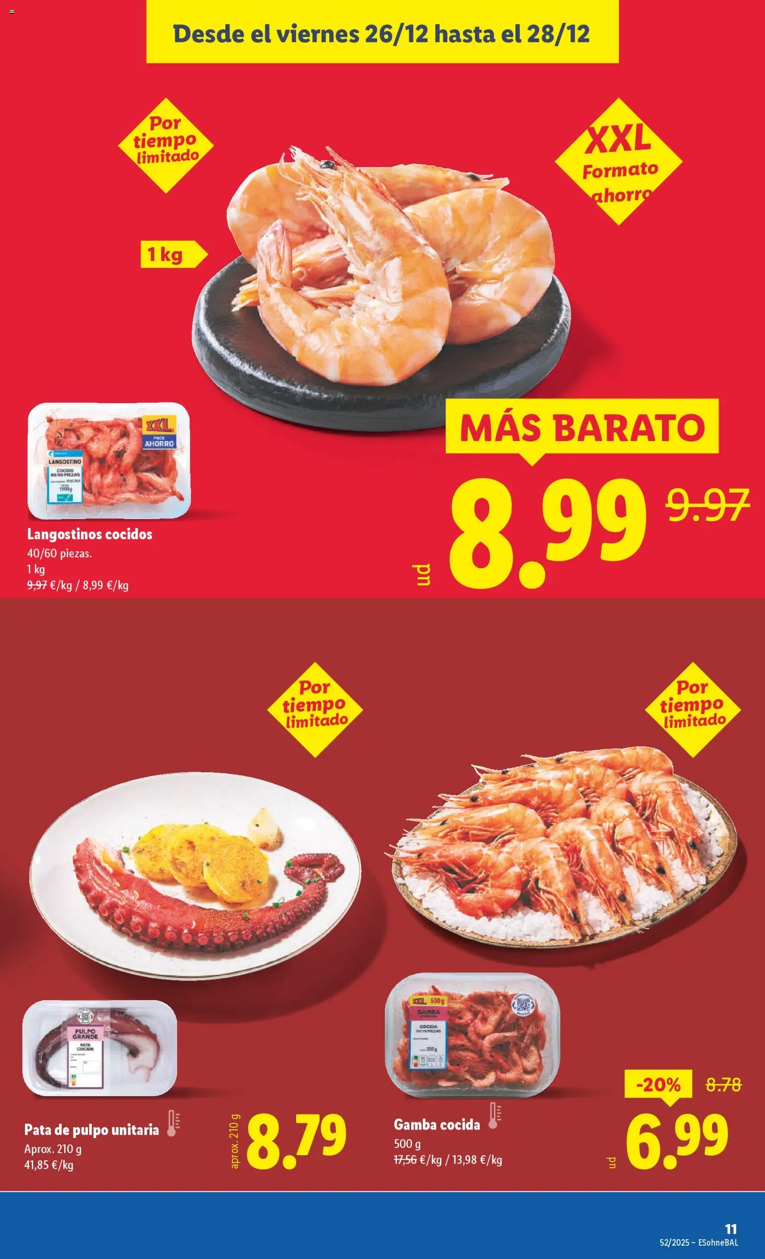 Lidl folleto │ válido desde el 22.12.2025 | Página: 41 | Productos: Cocina, Langostino, Gamba