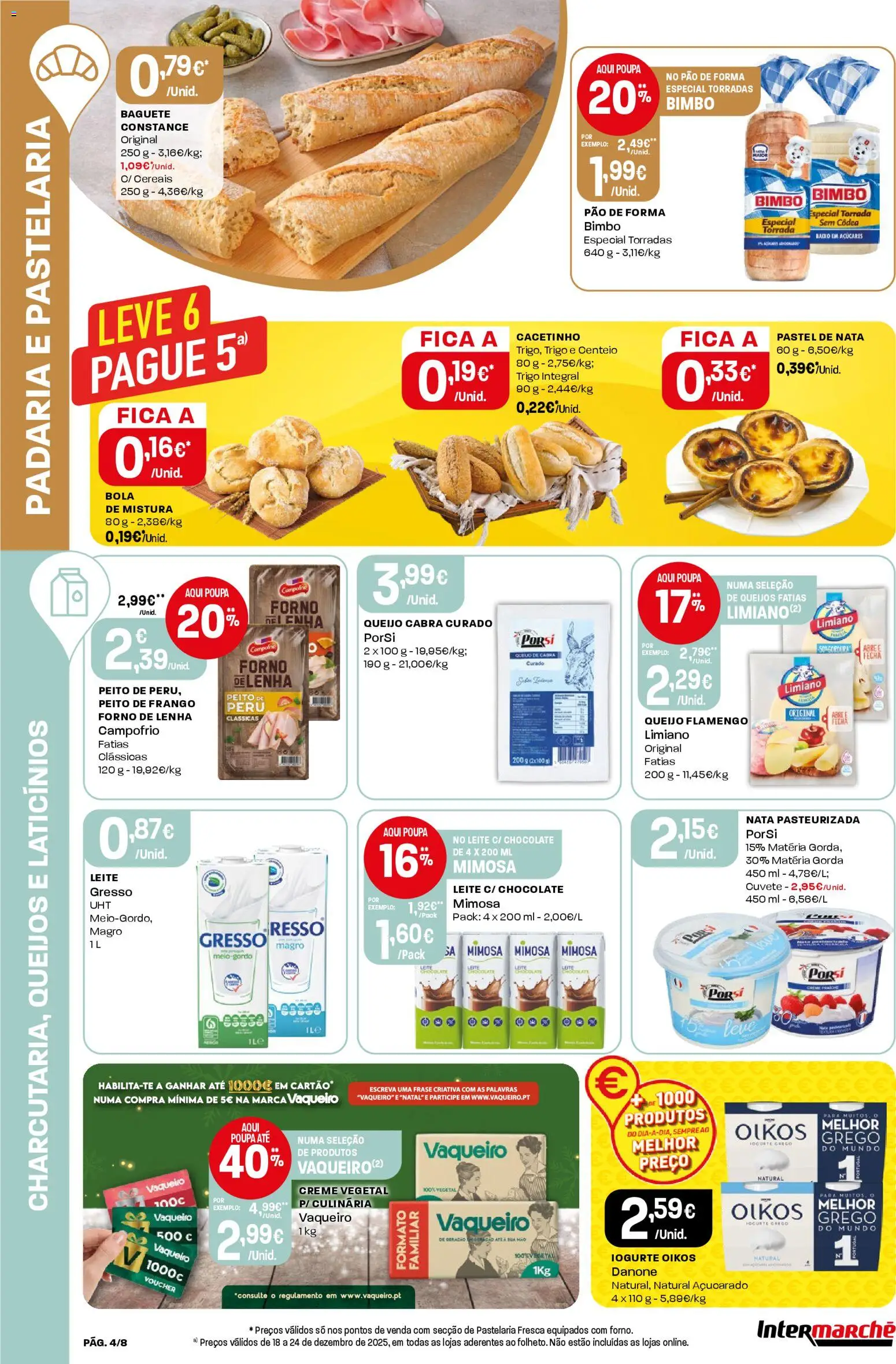 Intermarché Folheto Mini │ válido de 18.12.2025 | Página: 4 | Produtos: Forno, Frango, Centeio, Cereais