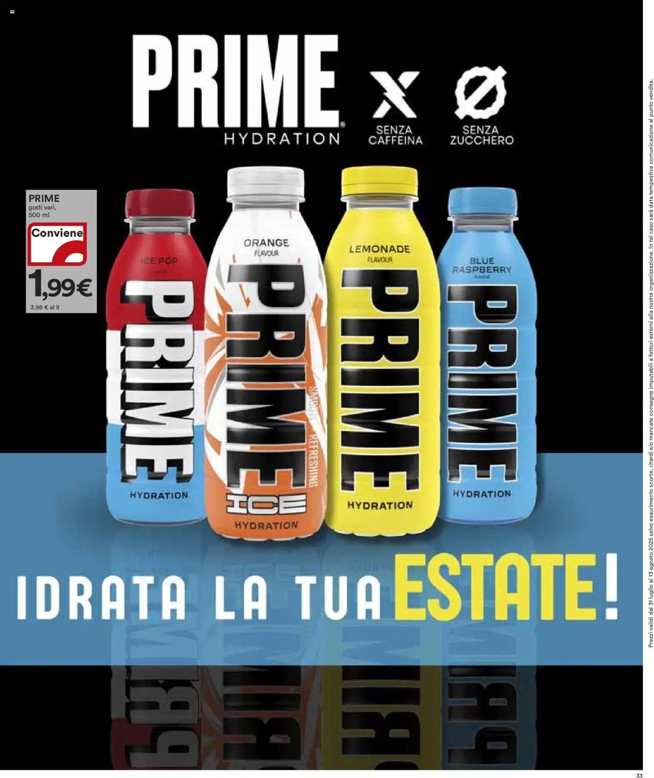 Volantino Ipercoop del 31.07.2025 | Pagina: 33 | Prodotti: Zucchero