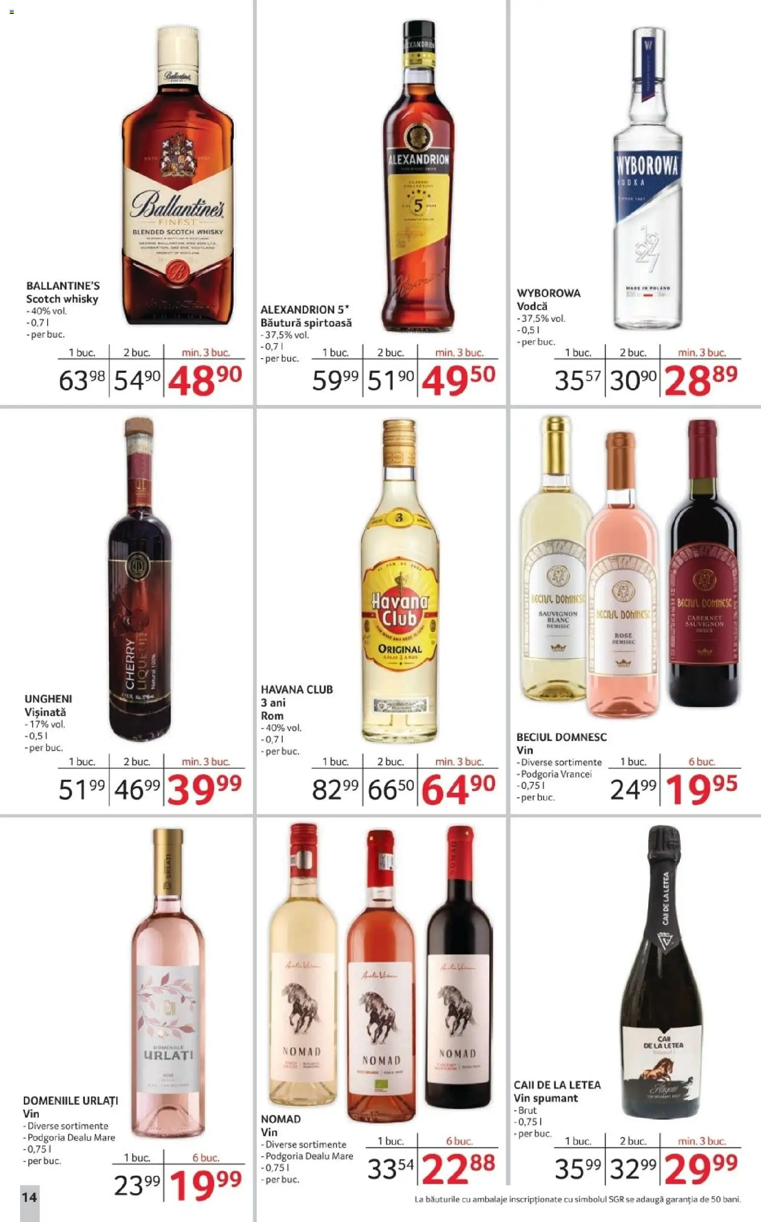 Noul catalog Selgros – valabil de la 02.01.2026 | Pagină: 14 | Produse: Su ısıtıcı, Vin