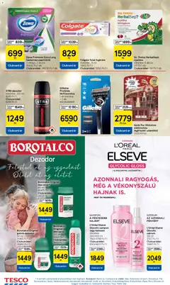 Tesco Hipermarket - Black Friday - amely érvényes a következő dátumtól: 06.11.2025 | Oldal: 30 | Termékek: Papírtörlő, Borotva, Dezodor, Fogkrém