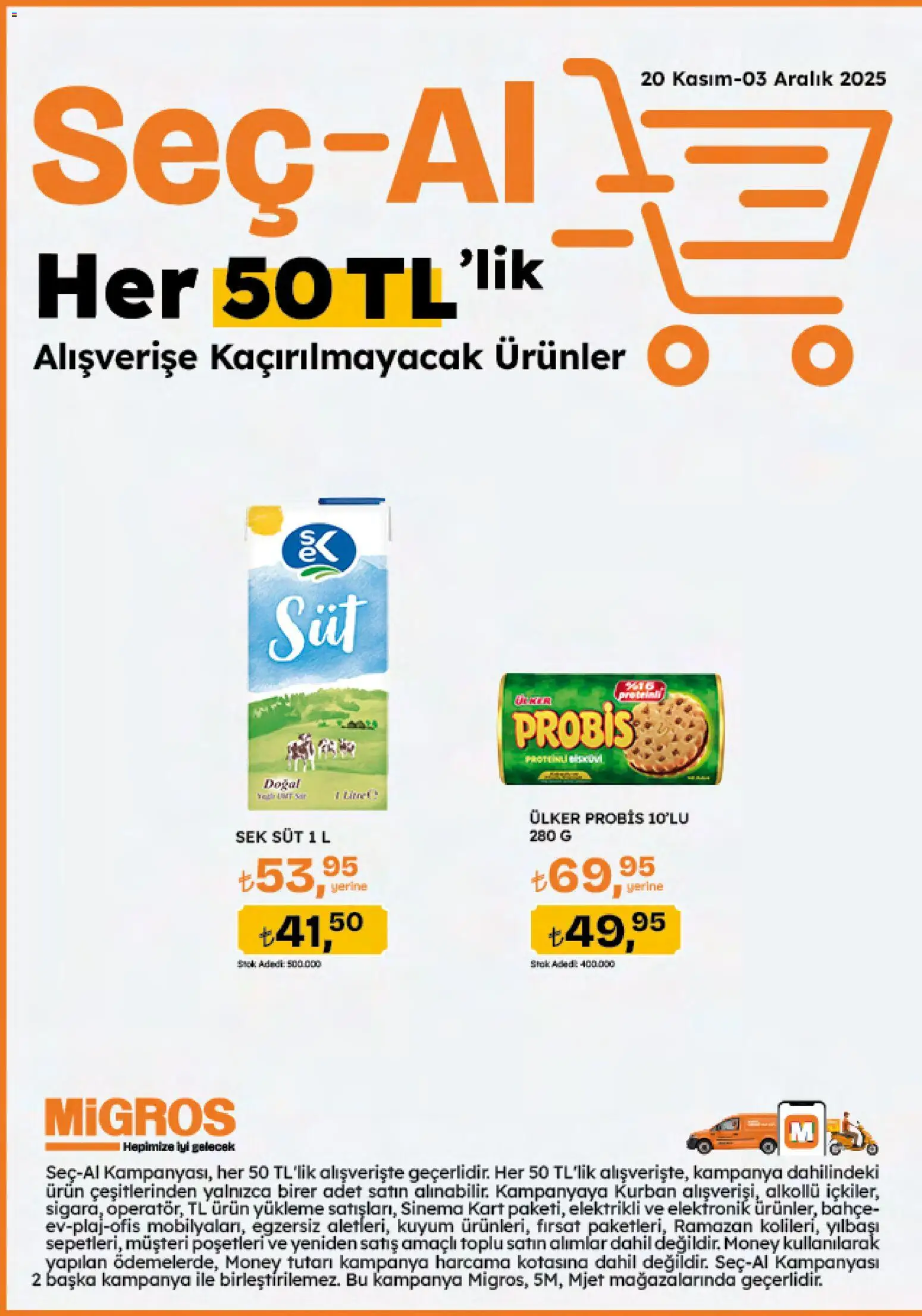 Migros Black Friday - 20.11.2025 tarihinden itibaren geçerlidir | Sayfa: 90 | Ürünler: Süt