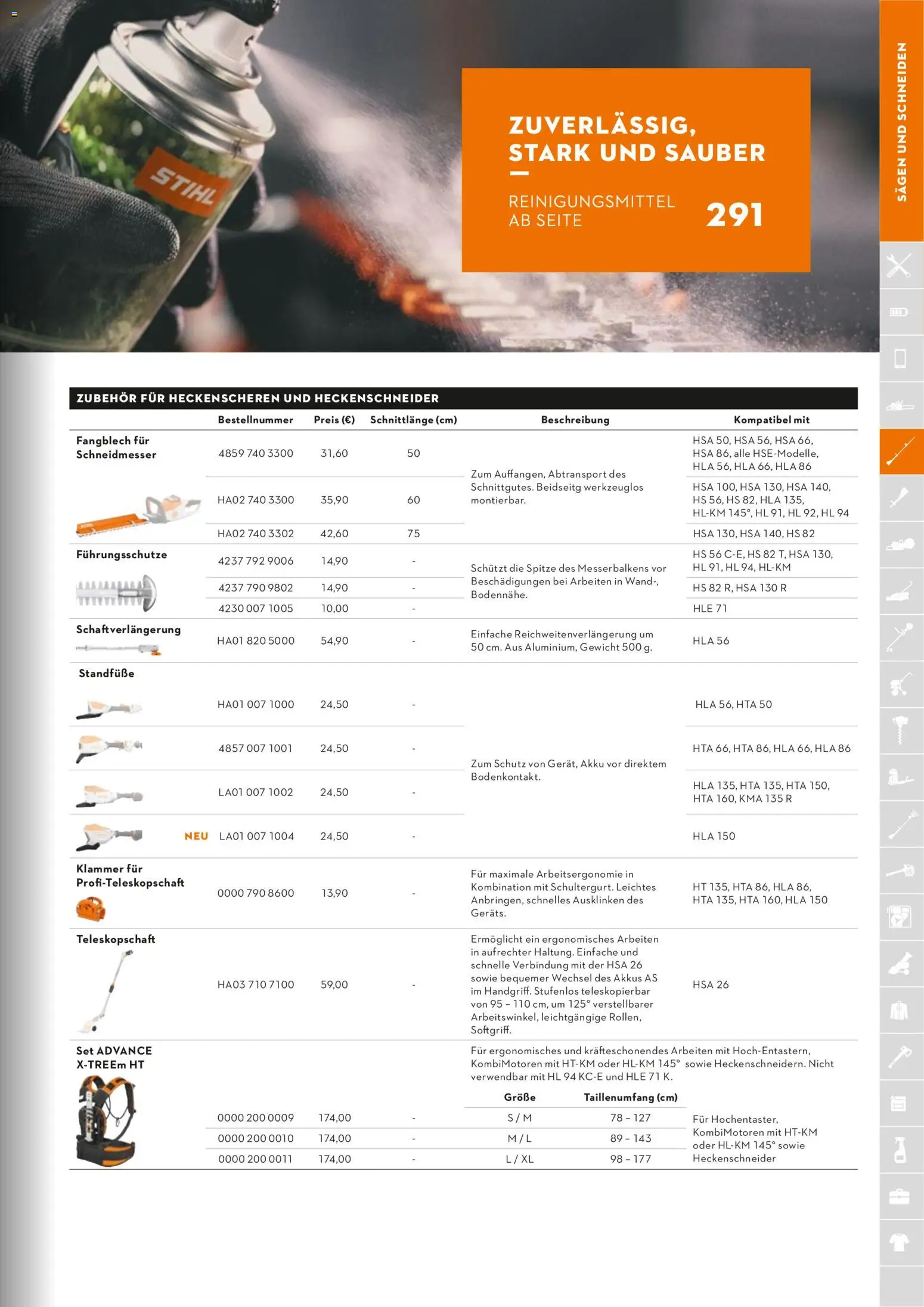 STIHL Katalog – gültig ab 01.01.2026 | Seite: 111 | Produkte: Gewicht