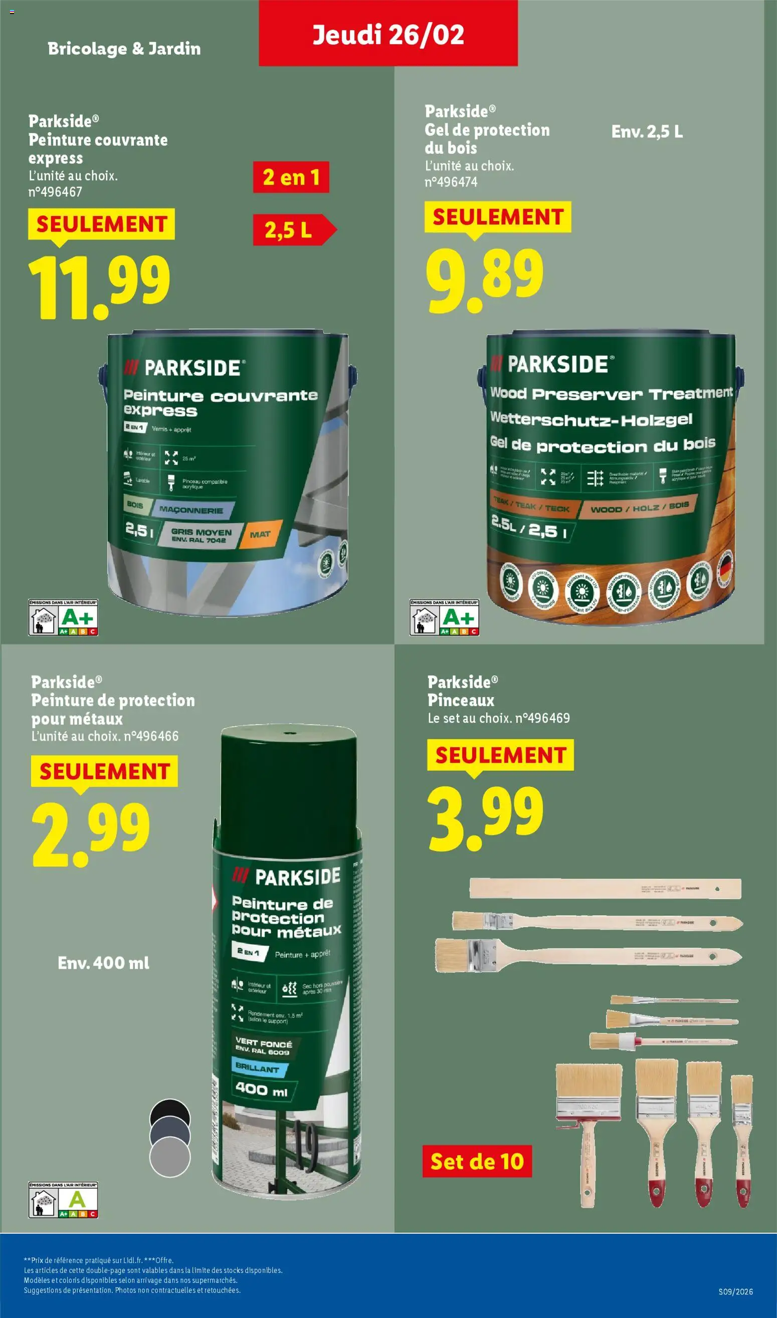 {H1} | Page: 19 | Produits: Pinceau