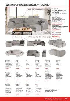 Náhled letáku ORFA nábytek katalog 2025-2026 od 01.10.2025 | Strana: 41 | Produkty: Polštářky, Káva, Křeslo