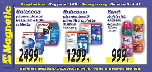 Magnetic - Óriásplakátok - amely érvényes a következő dátumtól: 16.10.2025 | Oldal: 4