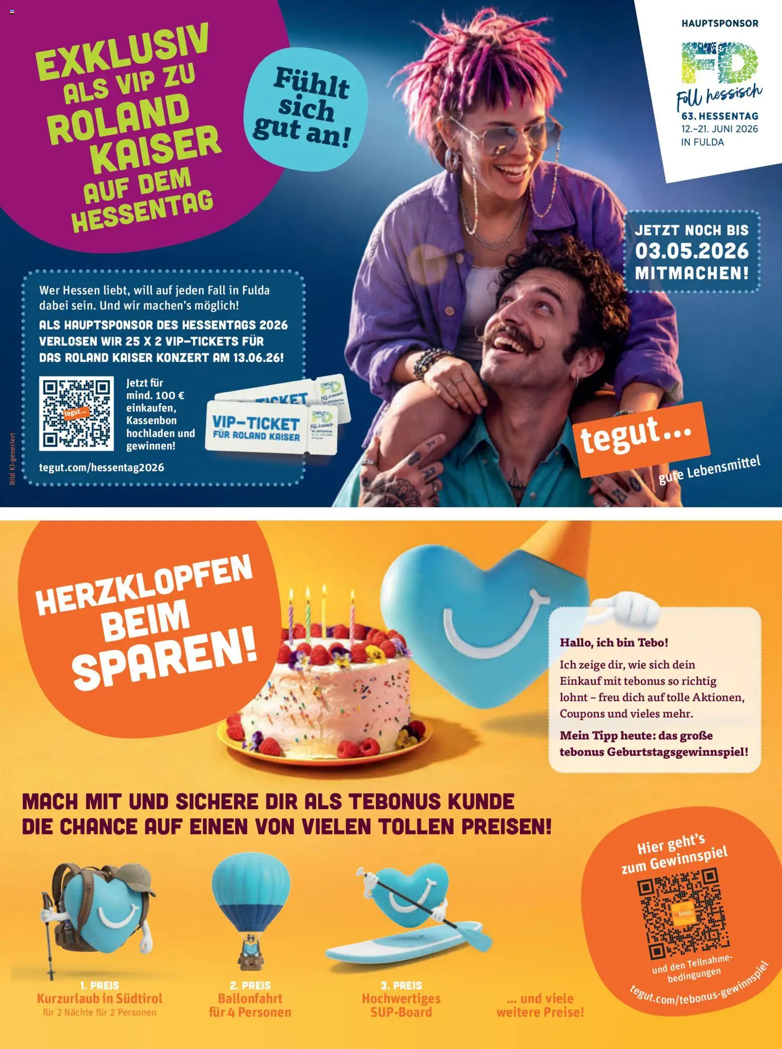 Tegut Prospekt 	 – gültig ab 27.04.2026 | Seite: 15