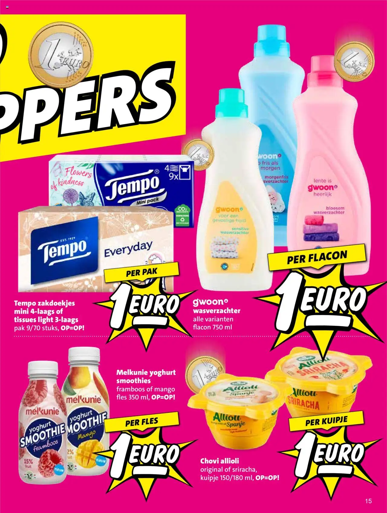  | Pagina: 15 | Producten: Wasverzachter, Yoghurt, Elektromos húsdaráló, Mango