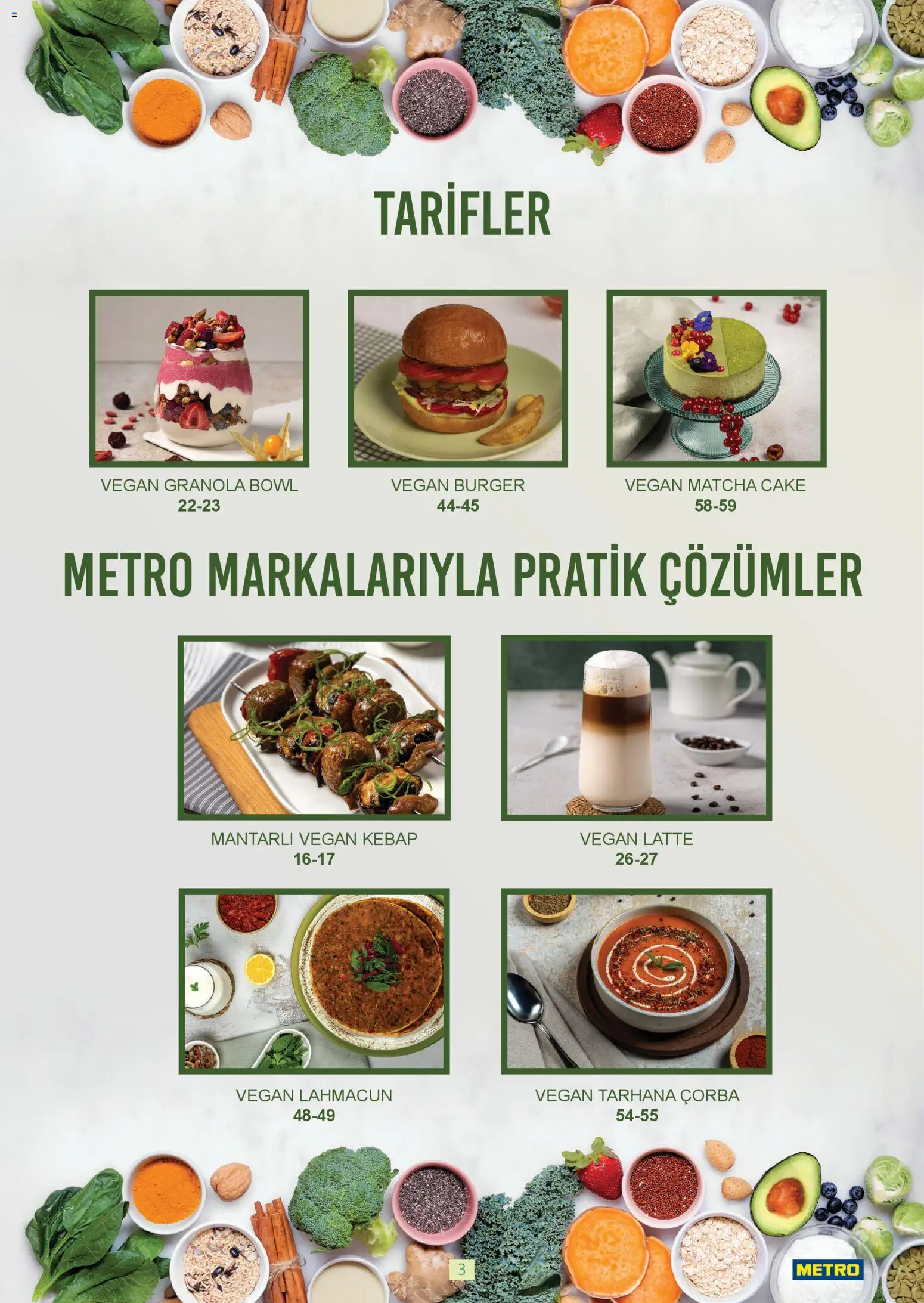 Metro - Bitki Bazlı ve Vegan 2025 - 21.10.2025 tarihinden itibaren geçerlidir | Sayfa: 3