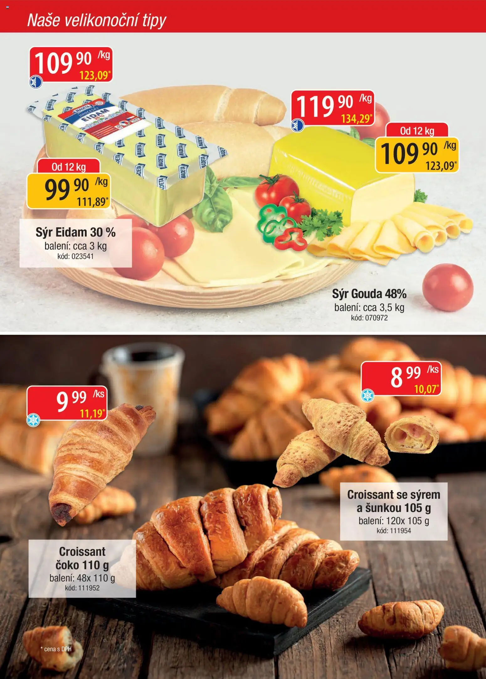 Astur & Qanto leták - Velkoobchod fresh 04/2026 od 01.04.2026 | Strana: 32 | Produkty: Sýr Gouda, Gouda, Sýr, Croissant