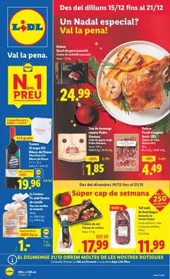 Vista previa Lidl folleto válido desde el 15.12.2025