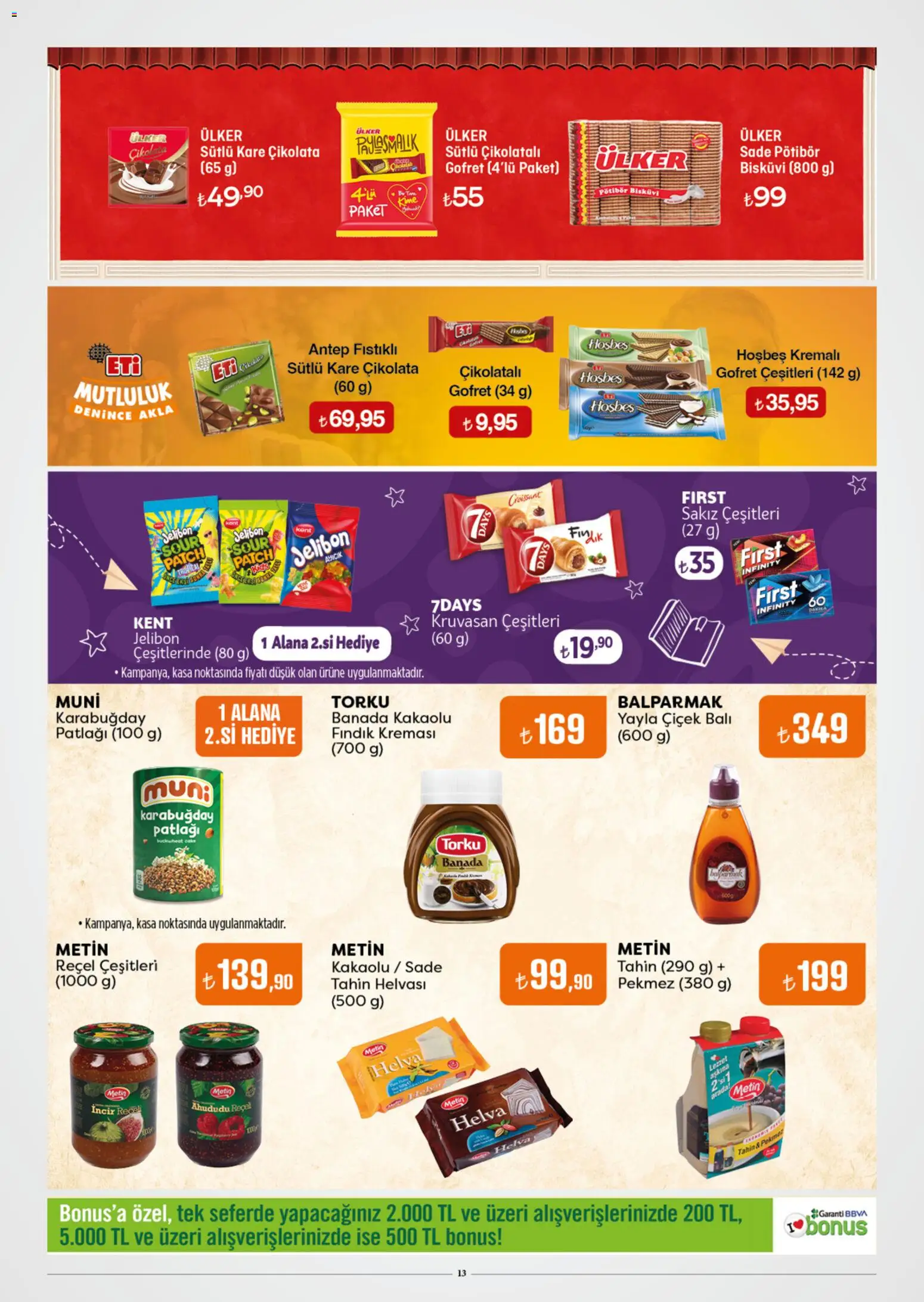 Özdilek Katalog - 22.10.2025 tarihinden itibaren geçerlidir | Sayfa: 13 | Ürünler: Gofret, Ahududu, Kasa, Bisküvi