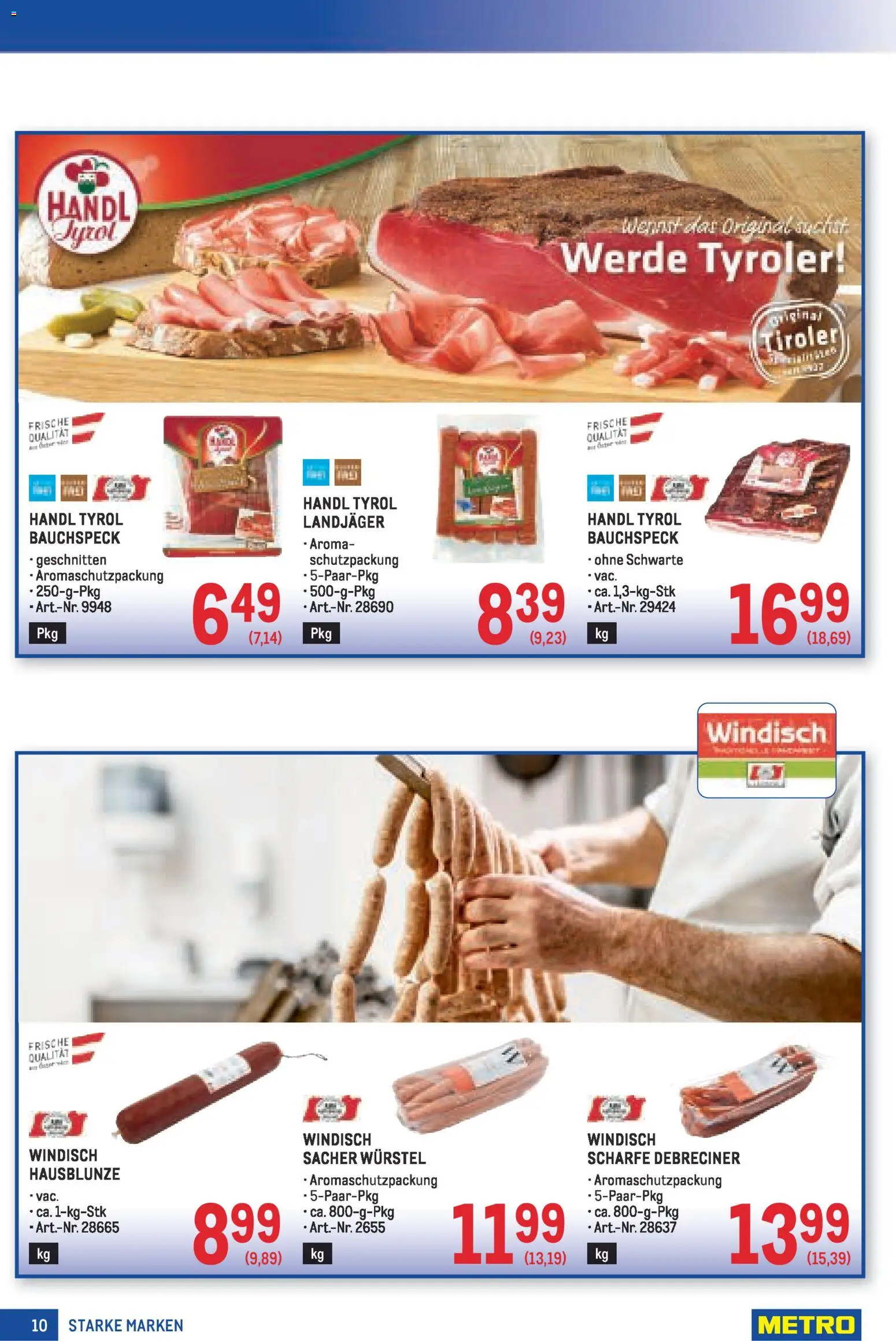 Metro Starke Marken gültig ab 11.12.2025 | Seite: 10